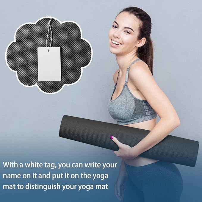 10 Pack Yoga Mats Bulk, 68'' x 24'' x 4mm Thick Yoga Mats for Kids and Adult Gym Mats Bundle Latex Free Exercise Mats with Non Slip Texture for Outdoor Yoga, Pilates or Workout - Bloomnest
