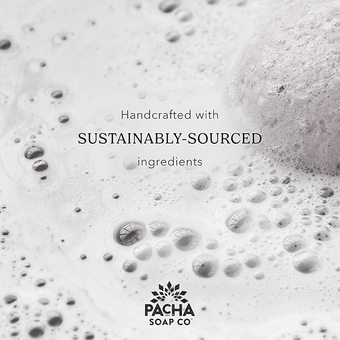 Pacha SOAP Bath Bomb 3 Pack, Nourishing, Moisturizing, Santal & Amber, Clean Ingredients & Handcrafted in The USA, 5 oz Each - Bloomnest