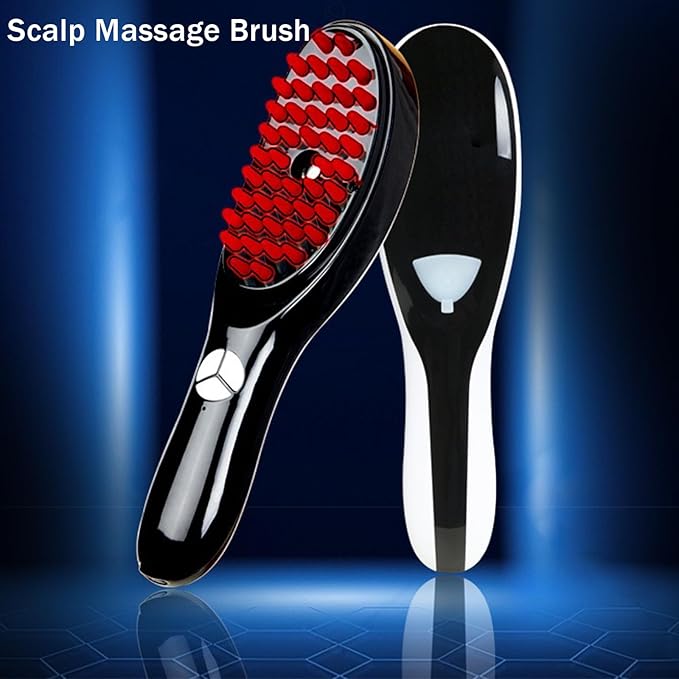 WINB Electric Scalp Massage Brush, Scalp Massager, Hair Massager Comb with Soft Rubber Winb