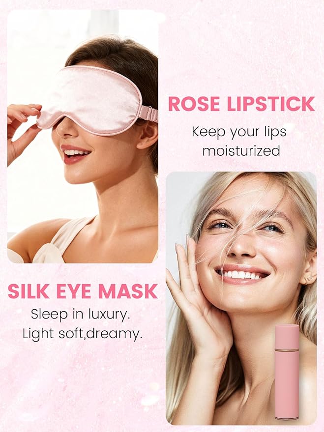Valentine's Day Gifts for Her Rose Spa Set - 16 Pcs Bath & Body Care Kit with Bath Bombs & Lotions Relaxing Home Spa Gift for Mom, Wife & Friend Ideal for Mother’s Day, Birthday & Thank You - Bloomnest