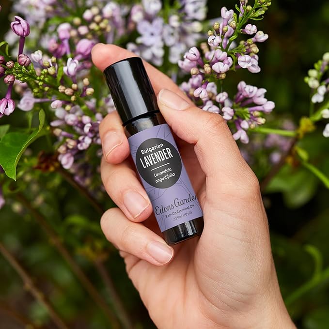 Edens Garden Essential Oils Best of the Best Roll-On 6 Set – 100% Pure Therapeutic Grade: Breathe Easier, Fighting Five, Good Night, Joy, Lavender & Peppermint Oil For Skin Care, 10 ml Roll-On/ 6 Pack - Bloomnest