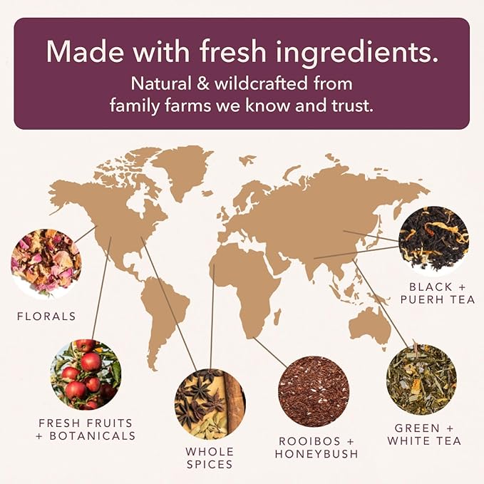 Citrus Mint Green Tea – Refreshing Loose Leaf Blend with Green Tea, Orange, Lemon, Lemongrass and Spearmint – Low Caffeine – Hot or Iced – 60 to 80 Cups – No Added Sugar – Hand Crafted in USA - Plum Deluxe - Bloomnest