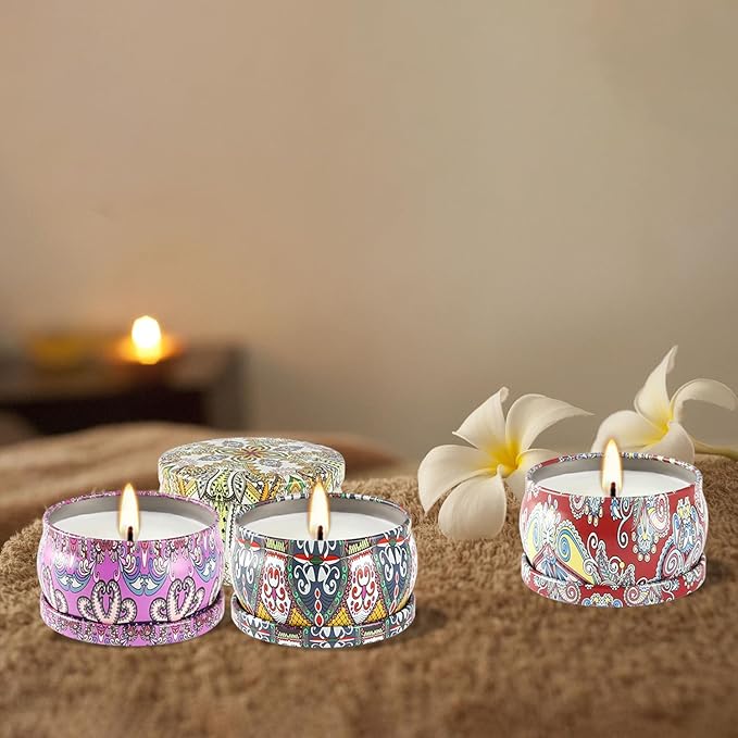 Scented Candles Gift Set, 2.5 oz Soy Wax Aromatherapy Candle for Home, Romantic Candles Gift for Mother Day Christmas Valentines Birthday (24 Pack) - Bloomnest