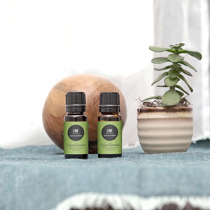 Edens Garden Lime Essential Oil- 100% Pure Premium Grade, Undiluted, Natural, Therapeutic, Aromatherapy, The Best for Diffuser, Candle, Laundry, Kid Safe 10 ml (.33 fl oz) EdensGarden