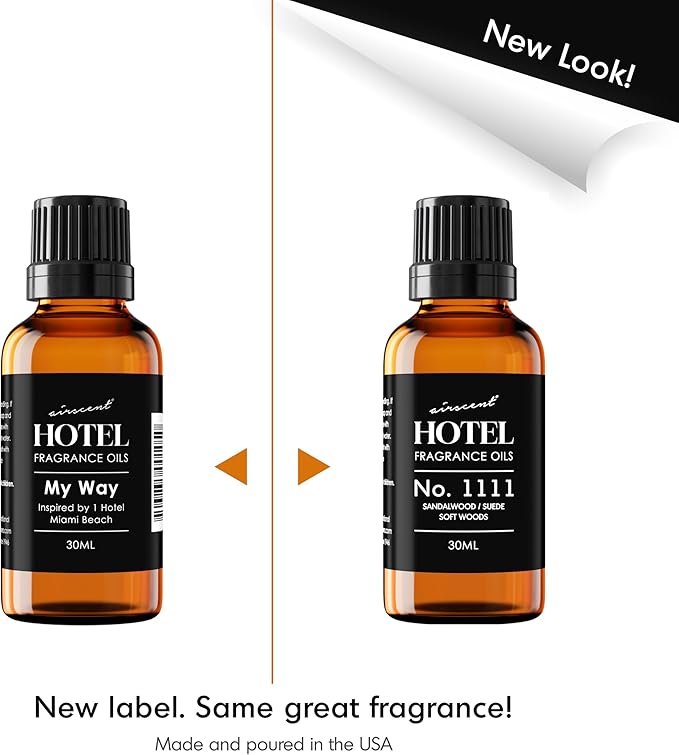 AirScent My Way Diffuser Oil Inspired by The 1 Hotel Miami Scent - Premium My Way Fragrance Oil Blend - 30 mL, 1 fl oz Glass Dropper Bottle for Ultrasonic and Waterless Diffusers and Crafting - Bloomnest