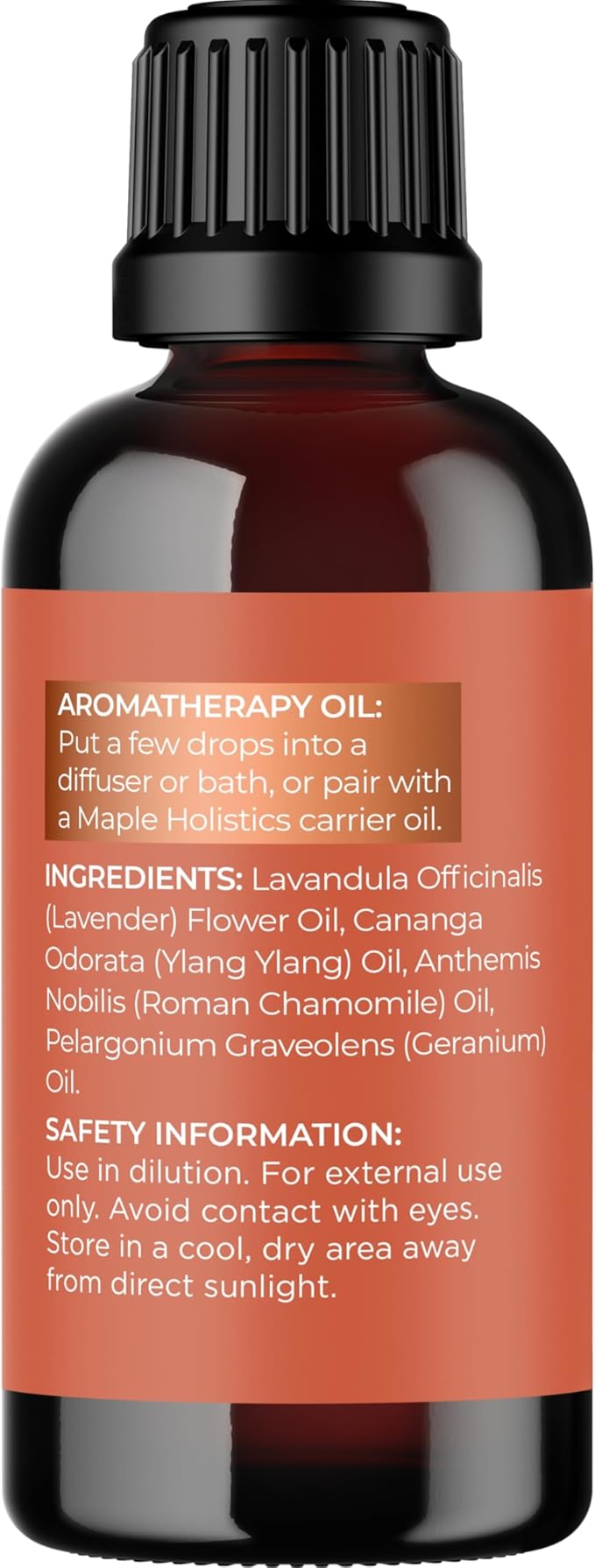Relaxing Essential Oil Blend for Diffuser - Aromatherapy Blend of Essential Oils for Diffusers for Home and Travel Stress Support with Lavender Geranium Roman Chamomile and Ylang Ylang Diffuser Oils - Bloomnest