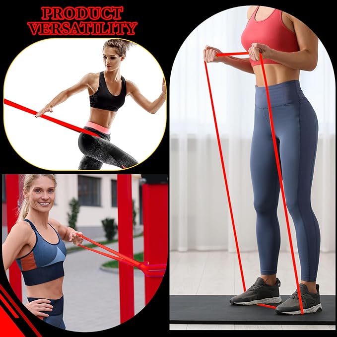 8 Pcs Resistance Bands Pull up Bands Pull up Assistance Bands Exercise Workout Bands for Working Out Muscle Training Physical Therapy Muscle Training Men and Women - Bloomnest