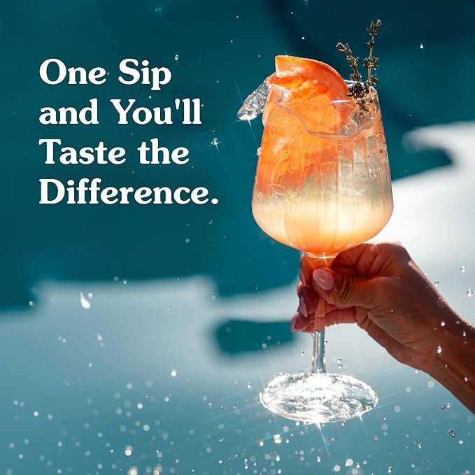 Sovány Sparkling Water, Tangerine, Seltzer Water Drinks, USDA Organic, Made With Real Fruit, Non-GMO, Vegan, No Added Sugar, Low Calorie, 12 fl oz, 12 Pack - Bloomnest