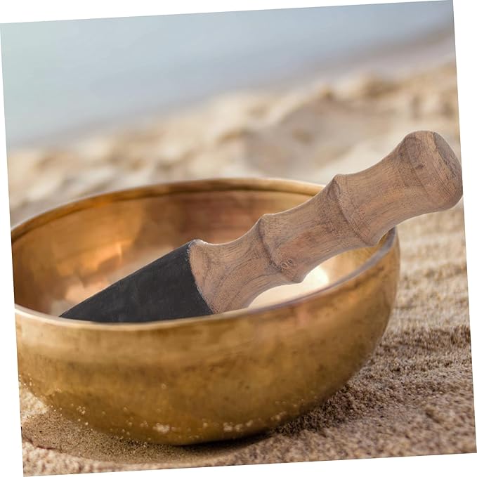 Singing Bowl Mallet Durable Wooden Striker for Meditation and Yoga Accessory for Sound Bowls and Gongs Craftsmanship present for Music Lovers - Bloomnest