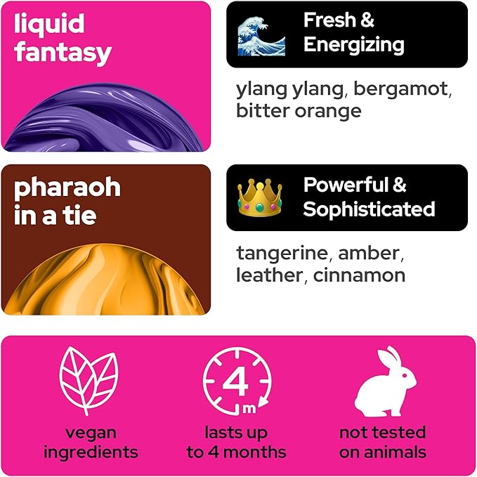 Vilicci Car Air Freshener | Full Collection Set | Luxurious Auto Perfume | Premium Hanging Air Freshener | Long Lasting Fragrance for Auto and Home | 8 Bottle of Car Scents - Bloomnest
