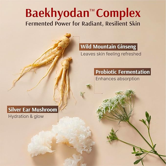 Sooryehan Hyobidam Fermented Bundle Gift Set (14fl oz) - Hyobidam Korean Skin Care Gift Set with Toner, Emulsion, Essence, Cream, Eye Cream, Mask & Foam,. Wild Ginseng Anti-Aging Hydration & Firming. - Bloomnest