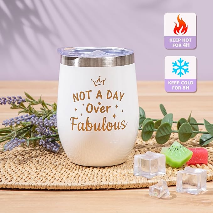 Birthday Gifts for Women, 13PCS Unique Happy Birthday Gifts Basket for Mom Her Best Friend Sister Wife Girlfriend Coworker Bestie, Luxury Self Care Box Relaxing Spa Gifts Set (Lavender) - Bloomnest