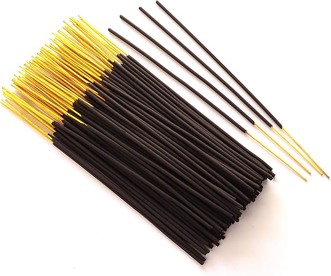 Incense Sticks - Lavender and Lilac Artisan Blend - Premium Quality Hand-Dipped Natural Incense - 75 Grams - 50+ Sticks - Uplifting, Calming, Stress-Relief, Relaxation, Meditation