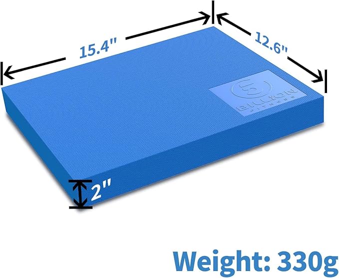 Foam Balance Pad(Large or XL),5BILLION Stability Pad for Physical Therapy,Non-Slip Exercise Balance Pad for Balance workouts,Yoga Knee Pad for Gym Fitness Stretching Pilate - Bloomnest