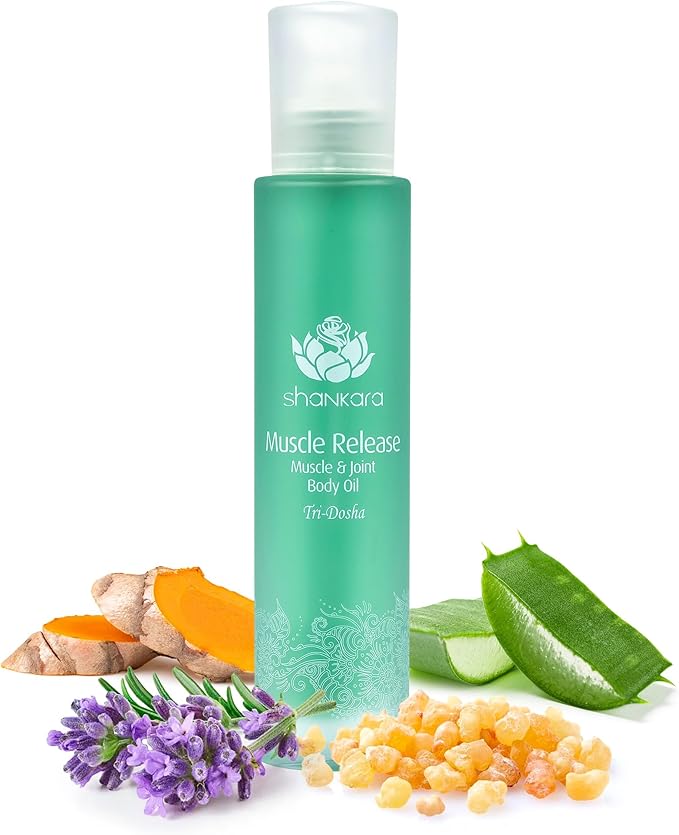 Shankara Body Massage Oil for Muscle Relief – Sore Muscle & Joint Care with Lavender & Arnica – Aromatic Oil Massager for Body Relax & Hydration – Body Oil for Women (100 ml)