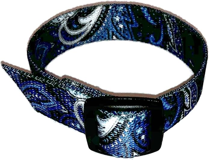 VNS (Vagus Nerve Stimulator) Wrist Watch Band Plaid and Paisley Prints Bloomnest