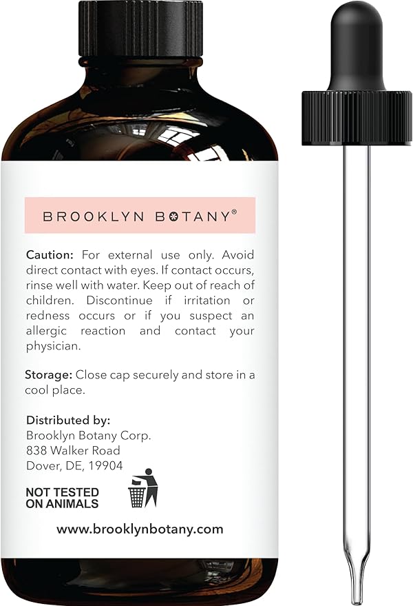 Brooklyn Botany Nutmeg Essential Oil - 100% Pure and Natural - Premium Grade with Dropper - for Aromatherapy and Diffuser - 1 Fl Oz - Bloomnest