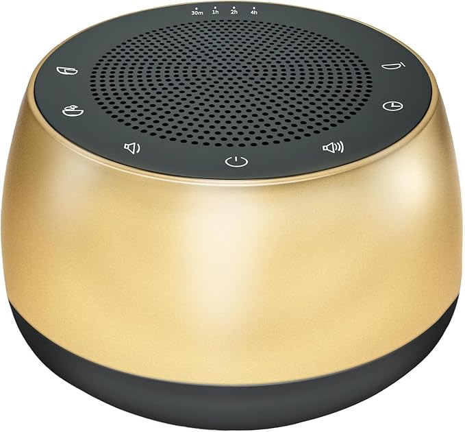 Meditation Sound Machine,Portable Electronic Singing Bowl Rifes Machine Frequency Healing,256HZ-432HZ-528HZ 9 Tones Singing Bowl Frequency Generator for Healing with 4 Level Timer and Luminous Button - Bloomnest