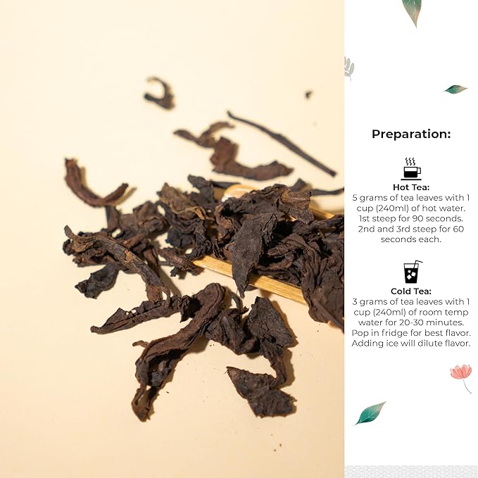 Mayde Buckwheat Loose Leaf Tea - Non-Caffeinated, Premium Taiwanese Tea, 1 lb (16 oz) - Bloomnest