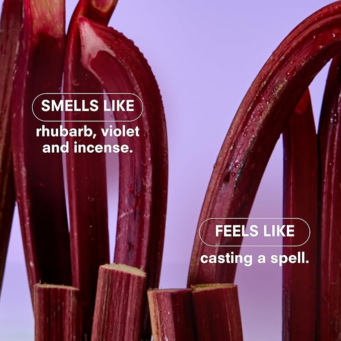 Boy Smells Violet Ends Candle - 8.5 oz - Aromatic Candle for Home with Rhubarb, Violet and Smoked Papyrus - Up to 50-Hour Burn - Cotton Wick - Bloomnest