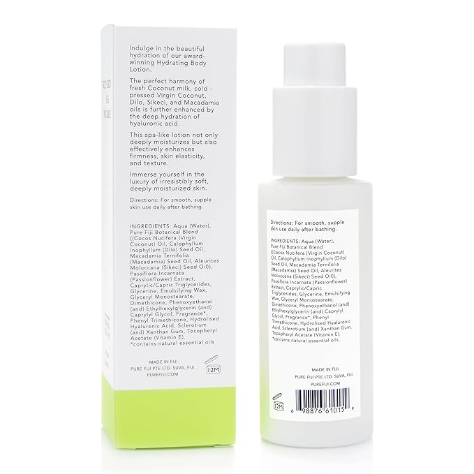 PURE FIJI Hydrating Body Lotion Travel Size, Starfruit (3oz/90ml)