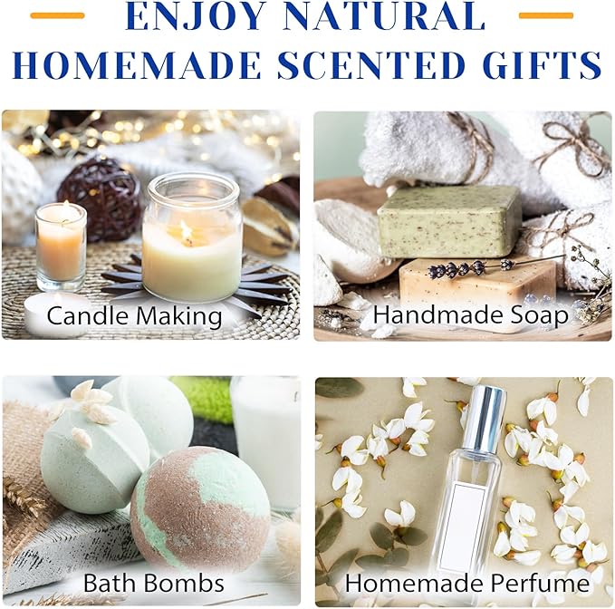 HIQILI Vanilla Essential Oil, Undiluted Natural Strong Fragrance Add in Skin Perfume, Unscented Lotion, Candle Soap Making Scent, Relax at Home with Diffuse Warm Sweet Aroma -100ML - Bloomnest