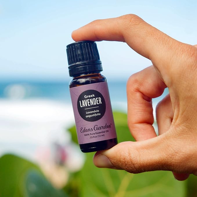Edens Garden Lavender- Greek Essential Oil- 100% Pure Premium Grade, Undiluted, Natural, Therapeutic, Aromatherapy, The Best for Diffuser, Face, Hair, Kid Safe 30 ml (1 fl oz) EdensGarden