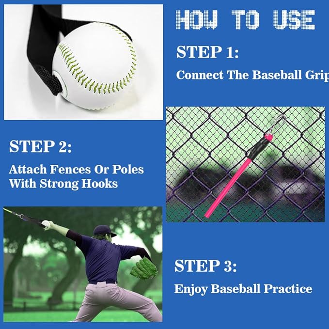 Baseball Resistance Bands for Pitchers – Pro-Grade Arm Strength & Pitching Bands - Bloomnest