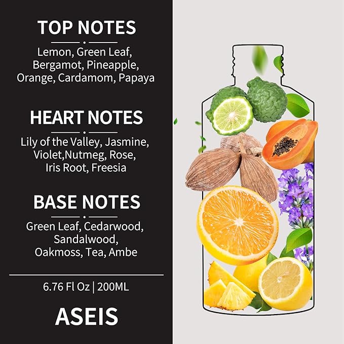 Hotel Collection Diffuser Oil- 6.76 Fl Oz/200ML-ASEIS,Luxury Essential Oils for Diffuser Refill & Machines,Bigger Bottle, Bolder Aroma, Longer Lasting - Bloomnest