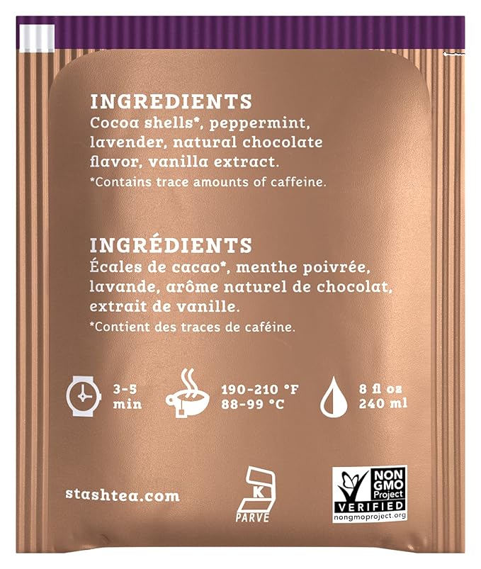 Stash Tea Christmas in Paris Herbal Tea - Non-GMO Project Verified Premium Tea with No Artificial Ingredients, 18 Count (Pack of 6) - 108 Bags Total - Bloomnest