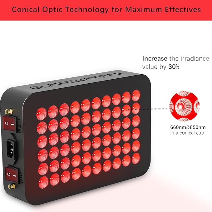 LED Red Light Therapy for Body Infrared Light Therapy Red Light Panel Red Light Therapy Device Red Light Therapy for Face REDLIGHTTHERAPY