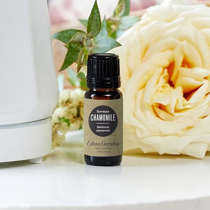 Edens Garden Chamomile- German CO2 Essential Oil- 100% Pure Premium Grade, Undiluted, Natural, Therapeutic, Aromatherapy, The Best for Diffuser, Skin, Face, Kid Safe 30 ml (1 fl oz) - Bloomnest