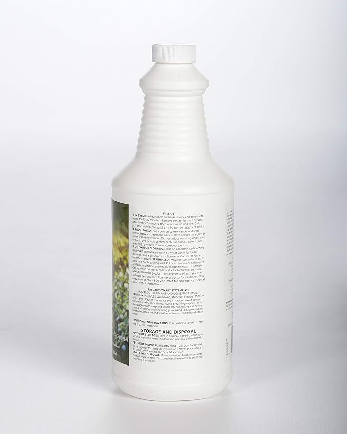 Fountain Algaecide and Clarifier - 32oz - Kills and Inhibits All Types of Algae Growth, Formulated for Small Ponds and Water Features, Treats up to 32,000 Gallons - Bloomnest