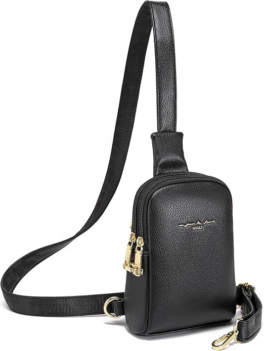 INICAT Small Sling Bag for Women Everyday & Travel Crossbody Bags Lightweight Cross Body Purses Vegan Leather - Bloomnest