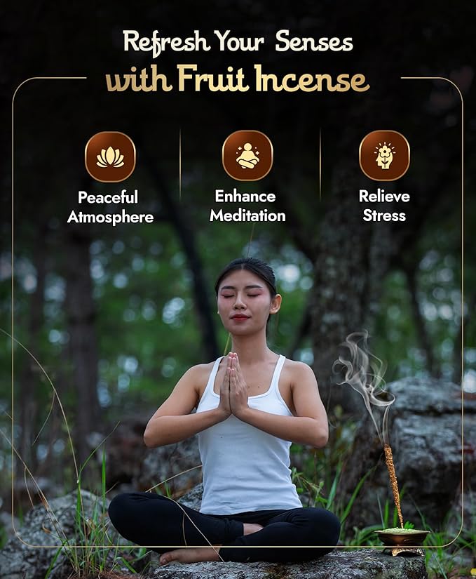 Sagrada Madre 4pcs Wildly Harvested Palo Santo Incense Sticks, 6.7” Long - Pure, Non-Toxic, Aromatic Incense Sticks (50 min Approx. Burning Time) to Heal & Calm Your Body and Environment SagradaMadre