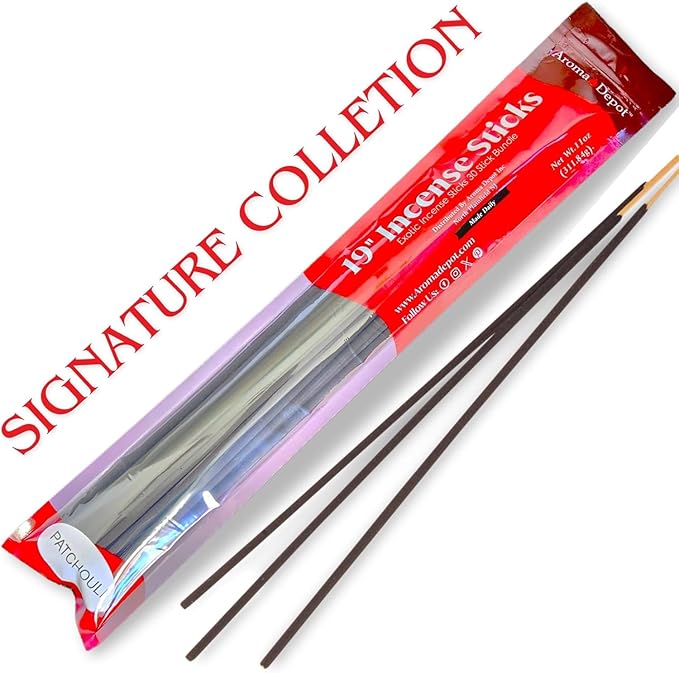 Aroma Depot 19'' Fruit Loop Most Exotic Incense Sticks. One Bundle Approx 27 to 30 Sticks, Jumbo 19 inch Long, Natural 19'' Extra Large Incense Sticks. Burns for 3 to 4 Hours Each. Long Lasting AromaDepotInc