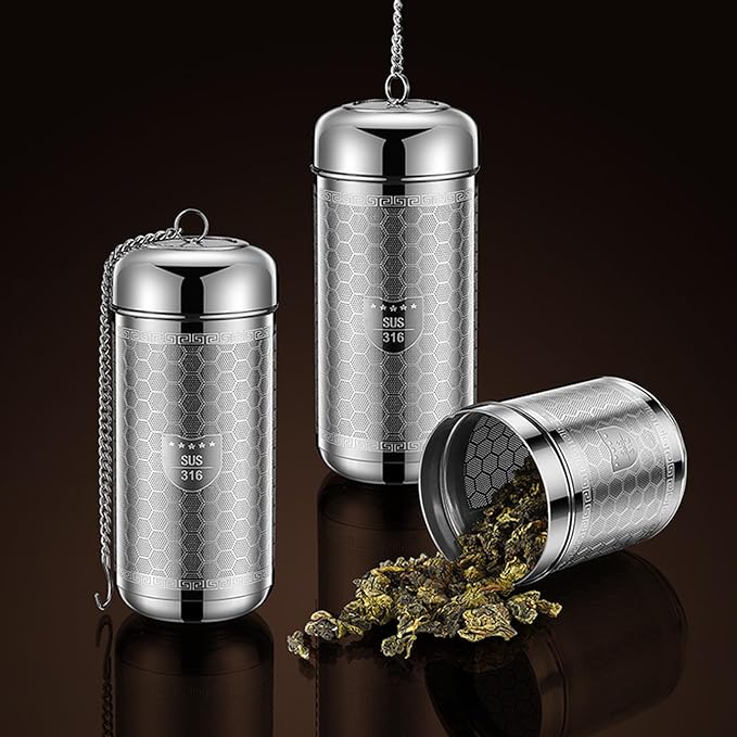 Largr Size Stainless Steel Tea Infuser Wide Mouth Bottles.,Compatible with Stanley,Hydro Flask, Iron Flask, Takeya, ThermoFlask - Bloomnest