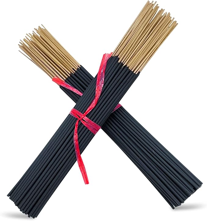 Balsam and Cedar Incense Sticks 11" - 1 Bundle 85 to 100 Sticks - Smooth and Clean Long Burn Time, 45 to 60 Minutes. - Bloomnest