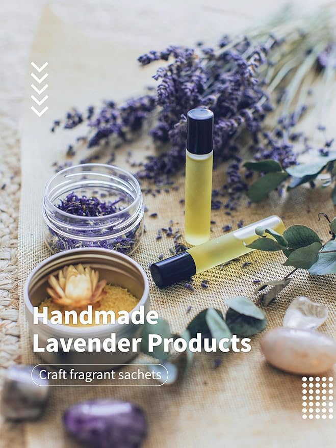 HYNTMYT Lavender Tea, Food Grade Lavender Herbal Tea, Natural Dried Lavender Buds for Tea, Baking, Lemonade, Fresh Aroma, 115g - Bloomnest