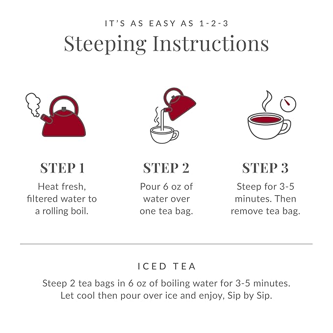 The Republic of Tea – Decaf Comfort and Joy Tea Tin, Decaffeinated, 50 Tea Bags - Bloomnest