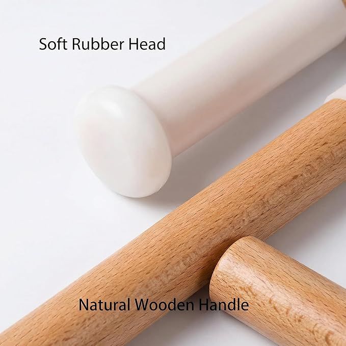 SUPVOX Professional Singing Bowl Mallet with Wooden Handle - Lightweight Sound Bowl Striker for Meditation Yoga and Sound Healing - Bloomnest