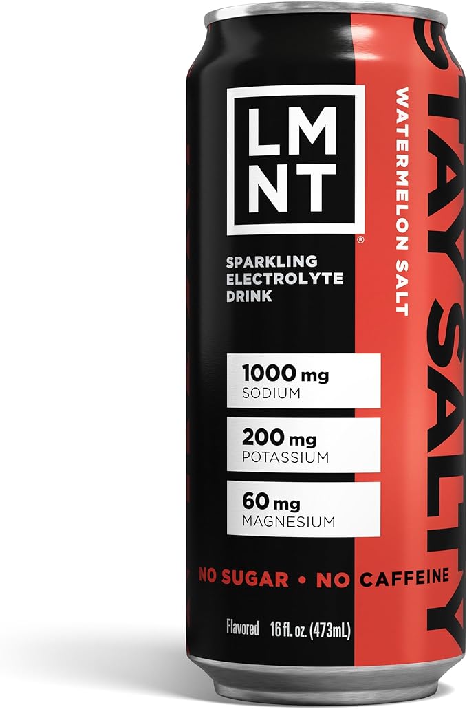 LMNT Sparkling Electrolyte Drink - Watermelon Salt | 12-Count - Bloomnest