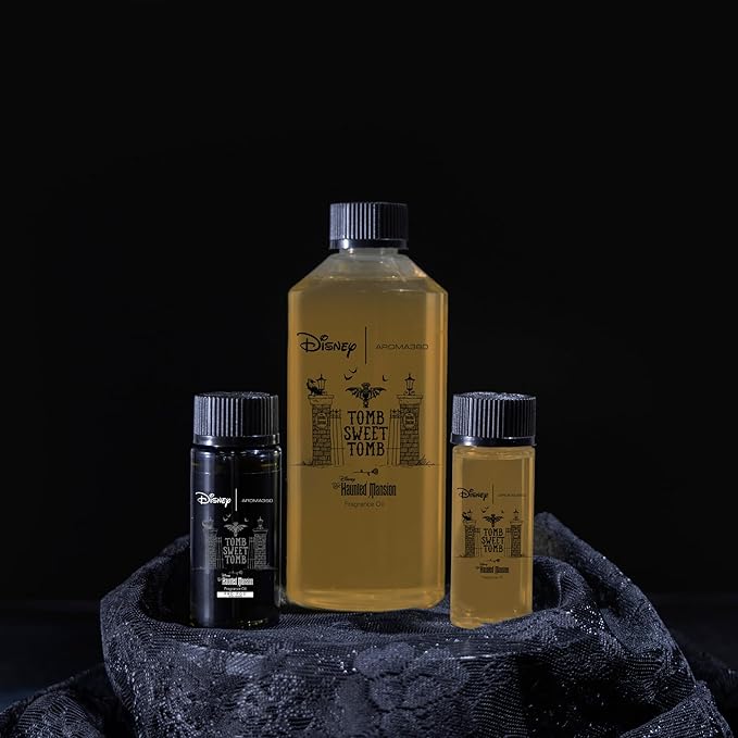 Aroma360 Disney Tomb Sweet Tomb Oil Blend | Haunted Mansion Inspired Diffuser Oil | Cinnamon, Tonka and Bergamot 1.7 fl oz, 50 mL - Bloomnest