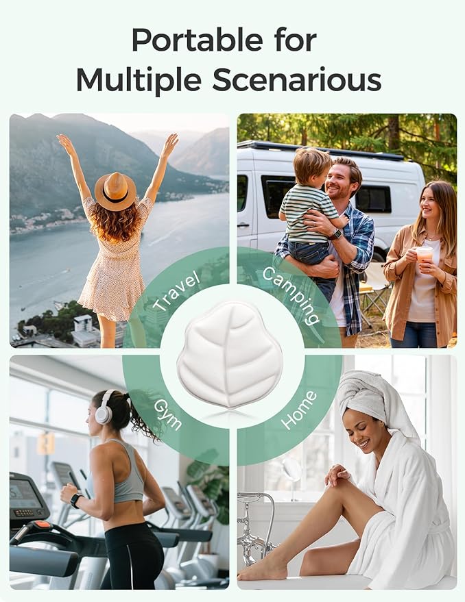 Momcozy 14 Pack Shower Steamers Spa Gifts - Eucalyptus Leaf Shape, with Natural Peppermint & Eucalyptus Essential Oil for Relaxation, Long-Lasting, Thoughtful Birthday and Holiday Gifts for Her/Him - Bloomnest