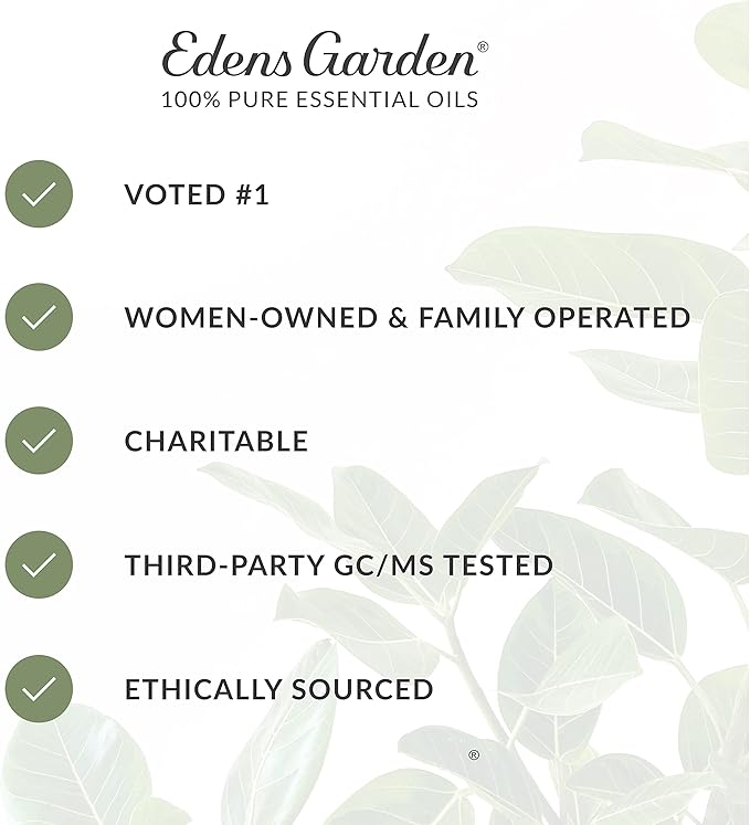 Edens Garden Essential Oils De-Stress 6 Set – 100% Pure Therapeutic Grade, Undiluted Aromatherapy Blends for Relaxation, Calming & Mood – Ideal for Diffusers, Home, Office & Self-Care, 10 ml/ 6 Pack - Bloomnest