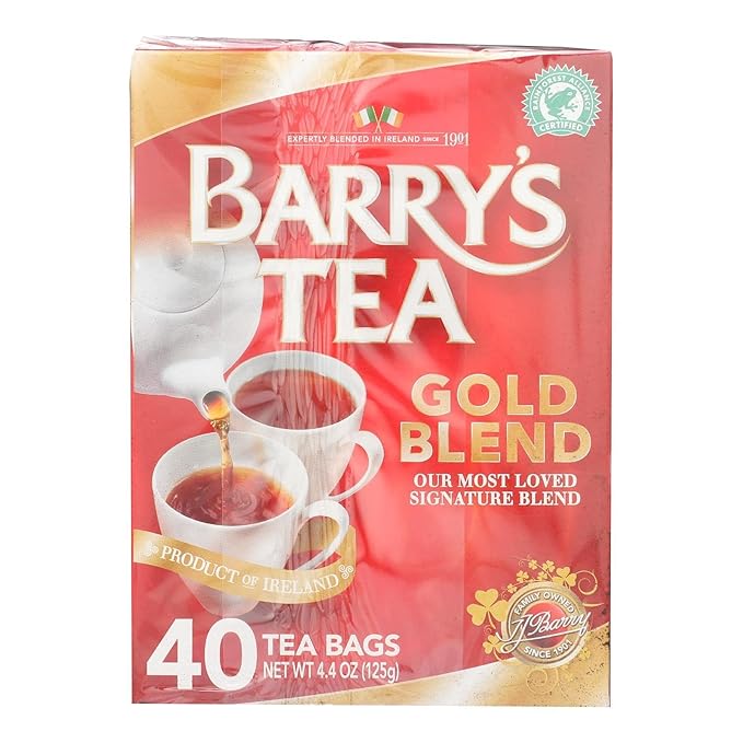 Barry's Tea, Gold Blend, 40 Count (Pack of 6) - Bloomnest