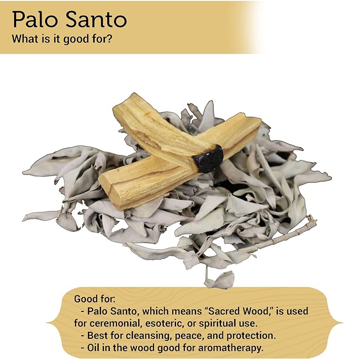 Ancient VEDA Palo Santo Sticks Premium Grade from Peru | Sacred Wood for Smudging, Meditation, Cleansing & Yoga (50 Pack) AncientVeda