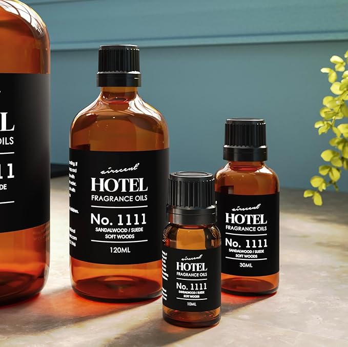 AirScent My Way Diffuser Oil Inspired by The 1 Hotel Miami Scent - Premium My Way Fragrance Oil Blend - 30 mL, 1 fl oz Glass Dropper Bottle for Ultrasonic and Waterless Diffusers and Crafting - Bloomnest