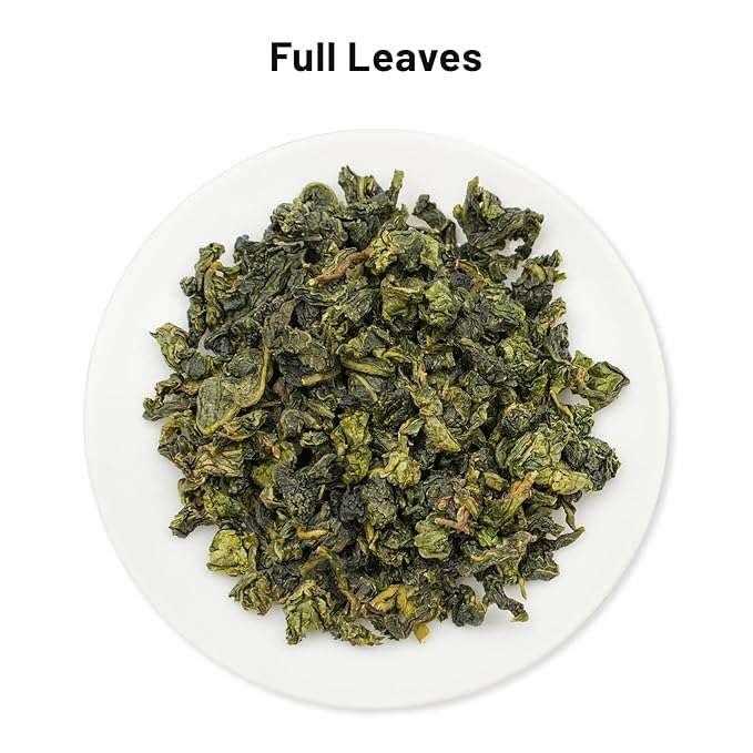 iTeaworld Tieguanyin-Green Oolong tea loose leaf - Natural Orchid Fragrance Authentic Fujian Anxi Tieguanyin 100g - Whole Tea leaves Oolong Tea for Health with 20 Empty Tea Bags, 3.5oz - Bloomnest