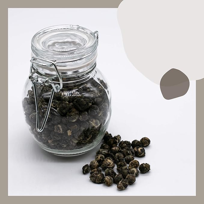 MagJo Jasmine Dragon Pearls, Rolled Green Tea 4 oz - Bloomnest